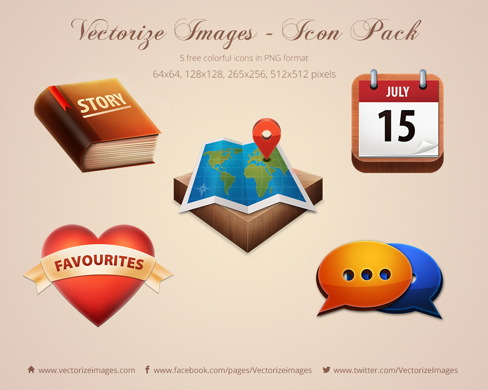 Vectorize Images Free Icon Pack