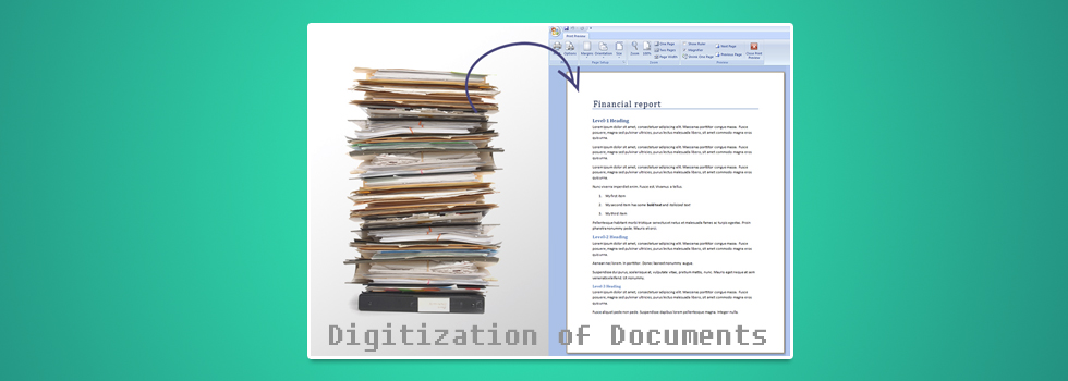 Digitize documents and images