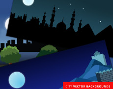 Free Vector City Silhouettes