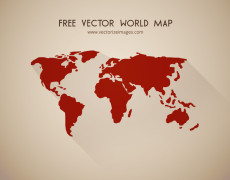 Free Vector World Map