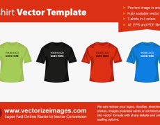 T-shirt Vector Template