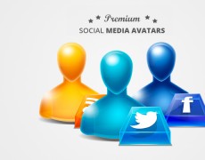 Social Media Avatars – Icon Set
