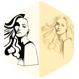 portrait sketch vectorization