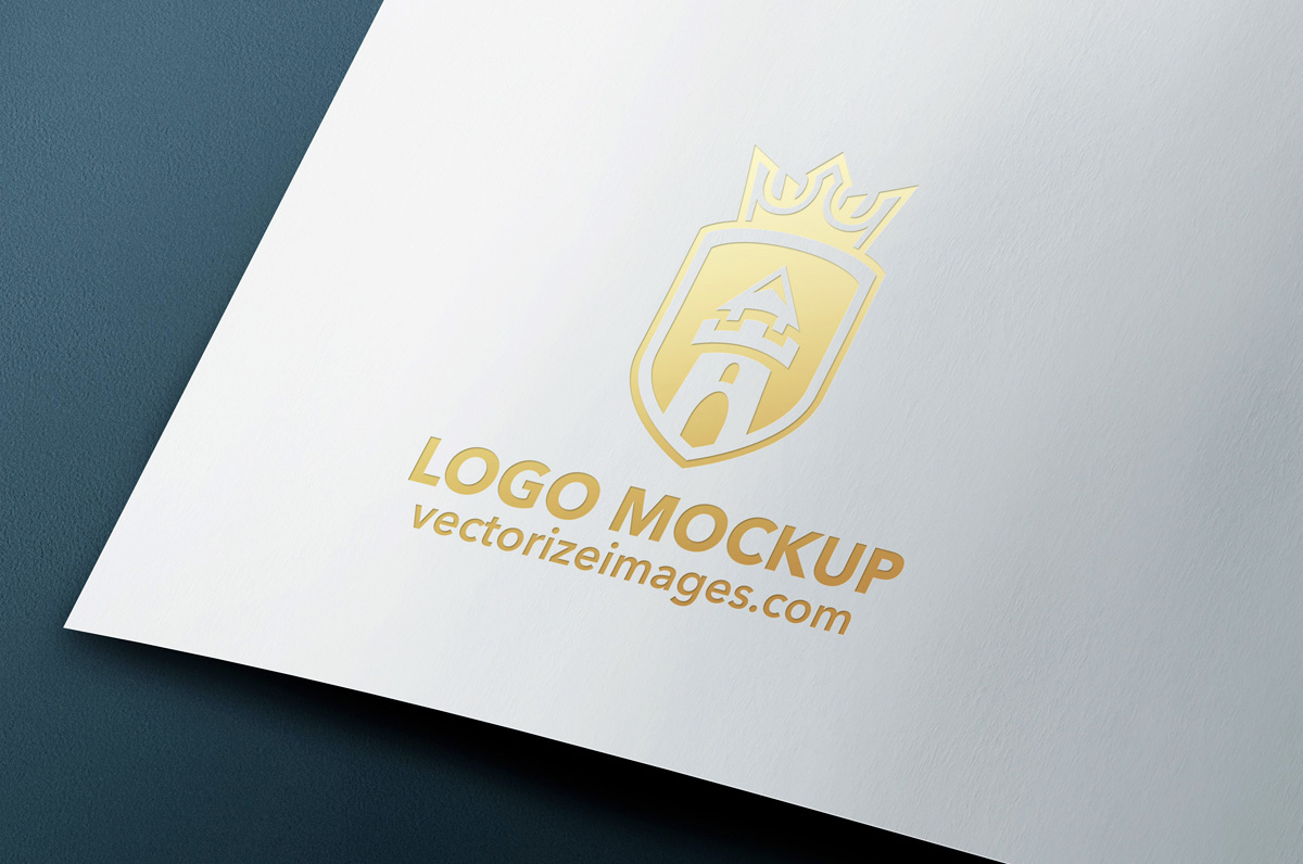 Free Realistic Logo Mock-Up
