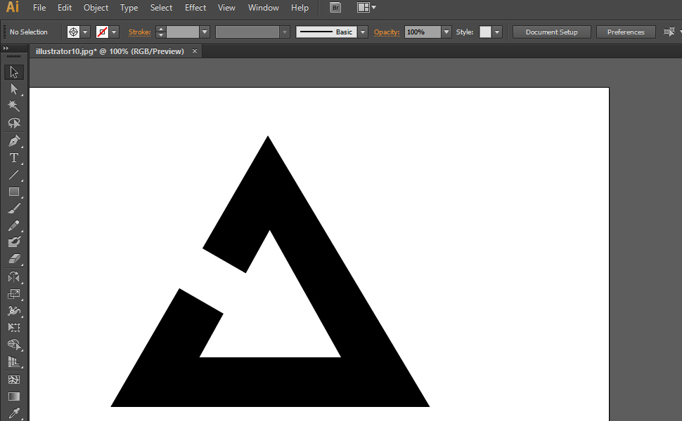   How to digitize a drawing in Illustrator step 5