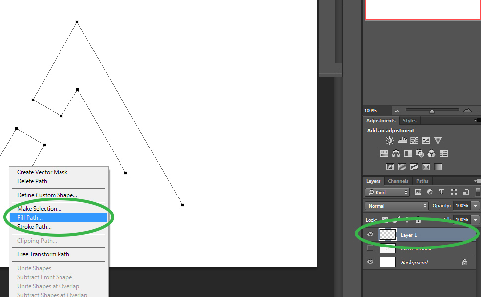  How to digitize an image in Photoshop step 6 